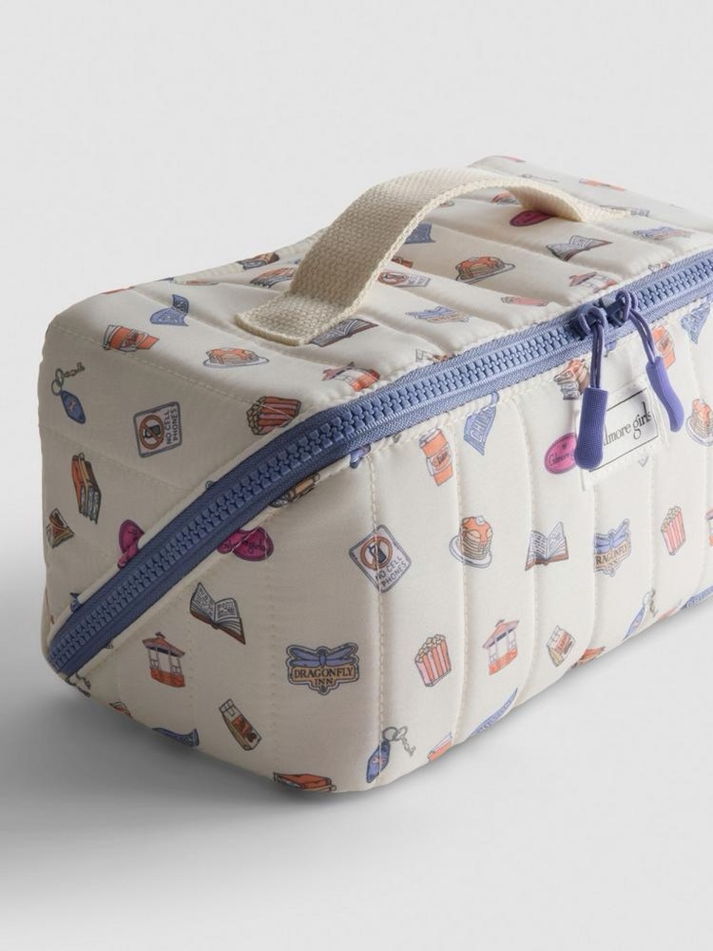 Gilmore Girls cosmetic quilted pouch